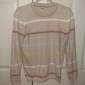 Faherty striped sweater